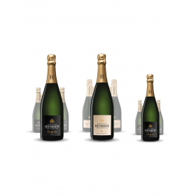 Sélection Cuvées Rose Noire  : 12 bt + 12 demi