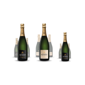 Sélection Cuvées Rose Noire  : 12 bt + 12 demi